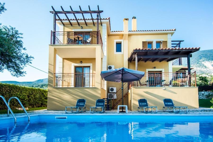 Villa Irida Afrato Bagian luar foto
